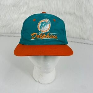 NFL Miami dolphins Teal and Orange Cap